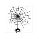 Briefmarke Spider und Web 4 Illustration Gummistempel (Prägung)