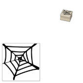 Briefmarke Spiderweb Illustration Gummistempel (Stempel)