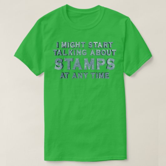 Briefmarke T-Shirt (Design vorne)
