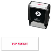 Briefmarke "TOP SECRET" Permastempel (Beispiel)