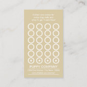 Briefmarke Treuekarte (Rückseite)