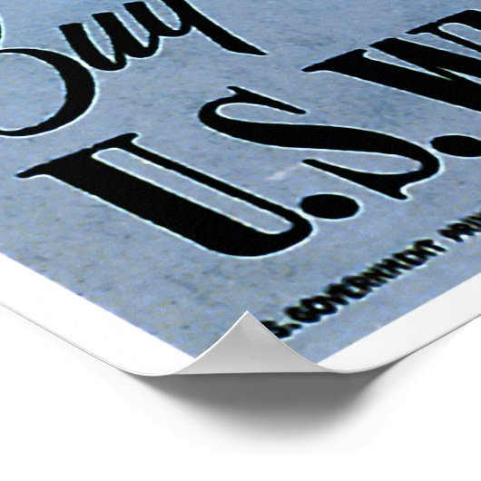 BRIEFMARKE und Kriegsanleihen des Zweiten Weltkrie Poster (Ecke)