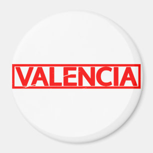 Briefmarke Valencia Magnet