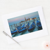 Briefmarke Venedig, Italien Rechteckiger Aufkleber (Umschlag)