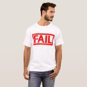Briefmarke versagt T-Shirt (Vorne ganz)