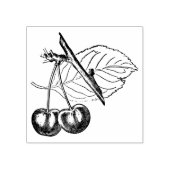 Briefmarke Vintag Cherry Gummistempel (Prägung)