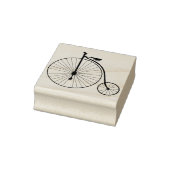 Briefmarke Vintager Fahrradkunst Gummistempel (Stempel)