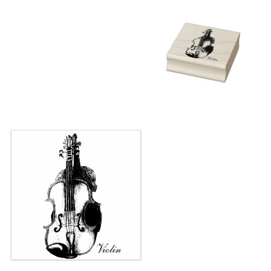 Briefmarke Violine Gummistempel (Stempel)