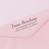 Briefmarke von Adressen für persönliche oder Beruf Gummistempel