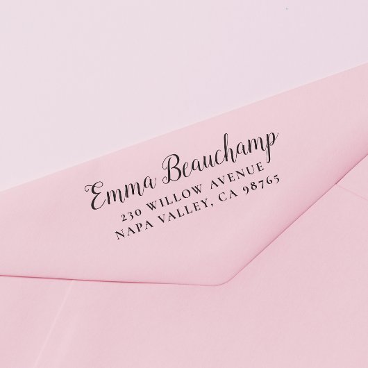 Briefmarke von Adressen für persönliche oder Beruf Gummistempel