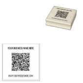 Briefmarke von benutzerdefinierten QR-Code Scan-In Gummistempel (Stempel)