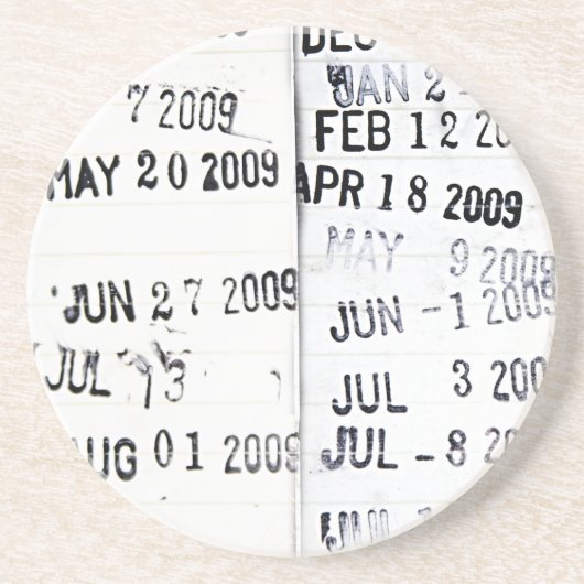 Briefmarke von Bibliotheksdaten Untersetzer (Vorne)