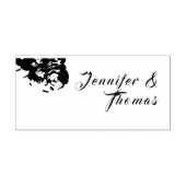 Briefmarke von Blumenkautschuk Permastempel (Design)