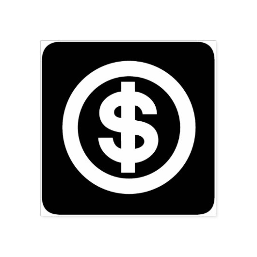 Briefmarke von Dollarbildern Gummistempel (Prägung)