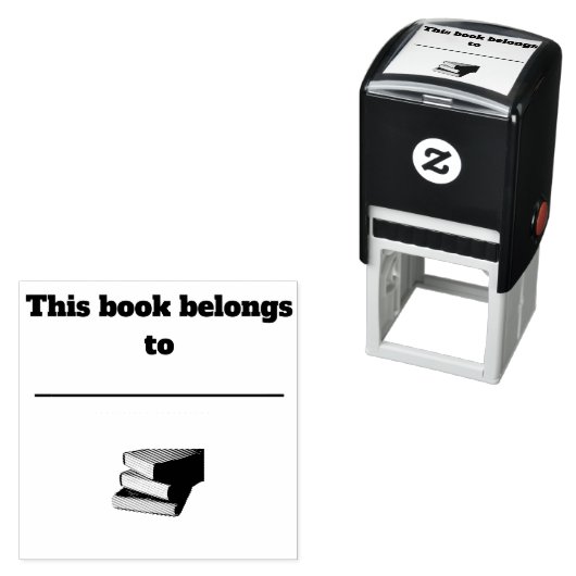 Briefmarke von Eignungskautschuk Permastempel (Beispiel)