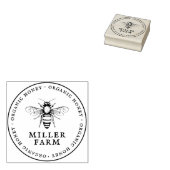 Briefmarke von Familienbetrieben Gummistempel (Stempel)