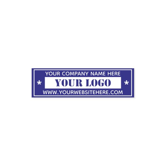 Briefmarke von Firmenlogos Permastempel (Design)