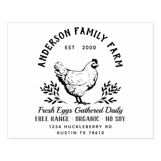 Briefmarke von Frischeiern, gezüchtet Gummistempel (Prägung)