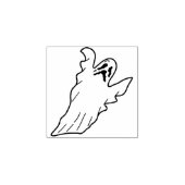 Briefmarke von Geisterbildern Gummistempel (Prägung)