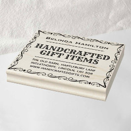 Briefmarke von Handmade- oder Etsy Style-Produkten Gummistempel