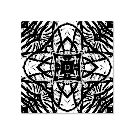 Briefmarke von Holzblöcken Gummistempel (Prägung)