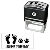 Briefmarke von Hund Best Friend Rubber Permastempel (Beispiel)
