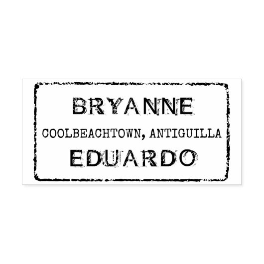 Briefmarke von Imitaten für benutzerdefinierte Hoc Gummistempel (Prägung)