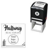 Briefmarke von Immobilien zur Selbstfärbung von Ka Permastempel (Beispiel)