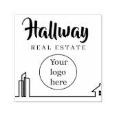 Briefmarke von Immobilien zur Selbstfärbung von Ka Permastempel (Design)