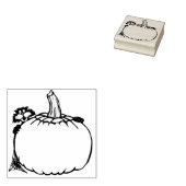 Briefmarke von Katzen- und Kürbisbildern Gummistempel (Stempel)