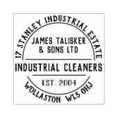 Briefmarke von Kautschuk Gummistempel (Prägung)