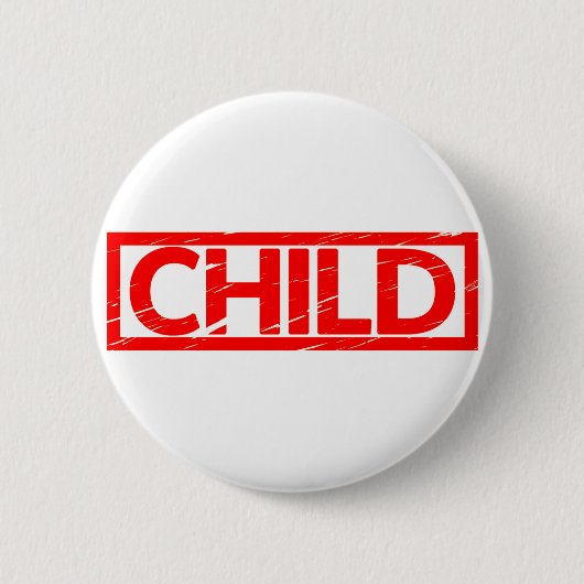 Briefmarke von Kindern Button (Vorderseite)