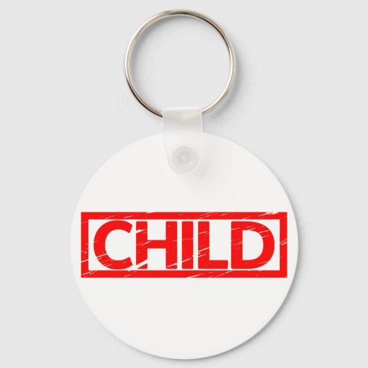 Briefmarke von Kindern Schlüsselanhänger (Vorderseite)