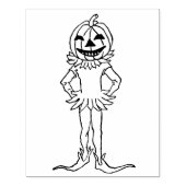 Briefmarke von Pumpkinematerialien Gummistempel (Prägung)