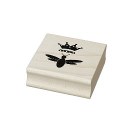Briefmarke von Queen Bee Rubber Gummistempel
