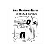 Briefmarke von Reparaturen und Wartung von Kraftfa Gummistempel (Prägung)