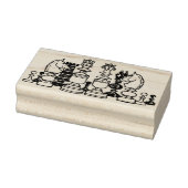 Briefmarke von Schachfiguren Gummistempel (Stempel)