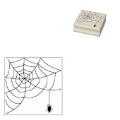 Briefmarke von Spider und Web 5 Illustration Gummistempel (Stempel)
