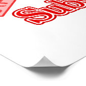 Briefmarke von Substanzmissbrauch Poster (Ecke)