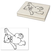 Briefmarke von Teddy Bear Gummistempel (Stempel)