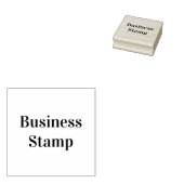 Briefmarke von Unternehmen, personalisierte Briefm Gummistempel (Stempel)