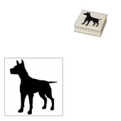 Briefmarke von Zeigerhunden Gummistempel (Stempel)