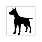 Briefmarke von Zeigerhunden Gummistempel (Prägung)