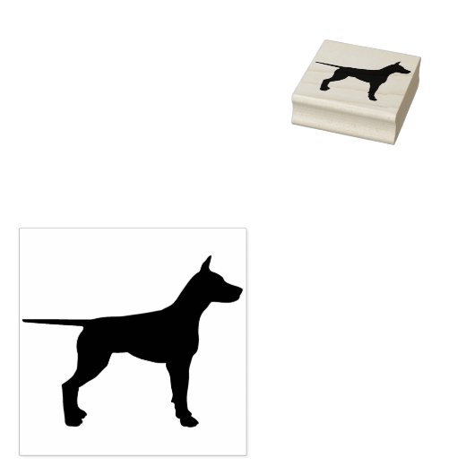 Briefmarke von Zeigerhunden Gummistempel (Stempel)