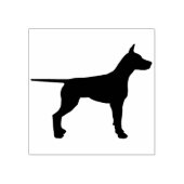 Briefmarke von Zeigerhunden Gummistempel (Prägung)