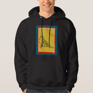 Briefmarke Wildtier Leopard Hoodie