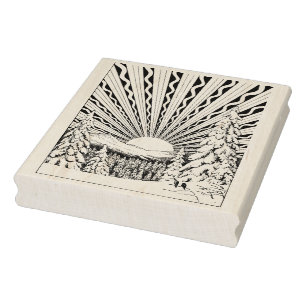 Briefmarke Wintersolstice Gummistempel