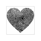 Briefmarke zum Fingerabdruck Gummistempel (Prägung)