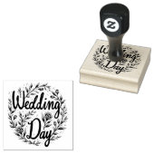 Briefmarke zum Hochzeitstag Gummistempel (Stempel)