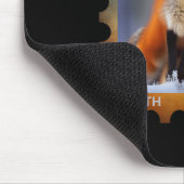 Briefmarke zum Schutz der Erde für immer Mousepad (Ecke)